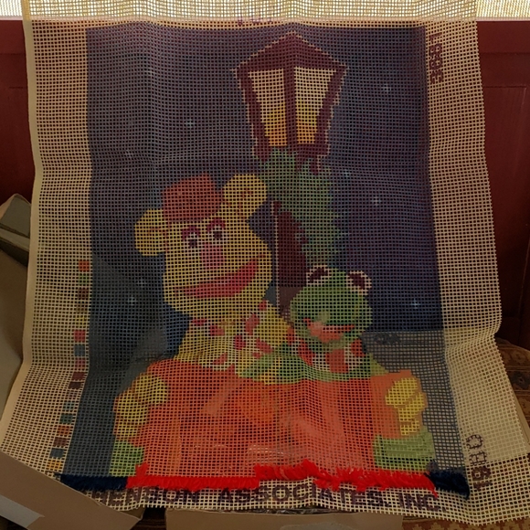 Latch Rug Kit Kermit the Frog Fozzie Bear. Muppets - Picture 4 of 16